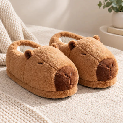 Chausson capybara femme