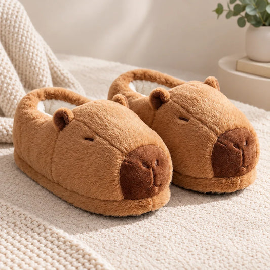 Chausson capybara femme