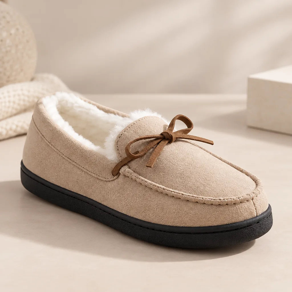 Chausson fausse fourrure unisexe