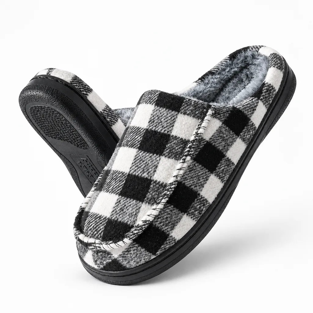 Chausson homme laine semelle