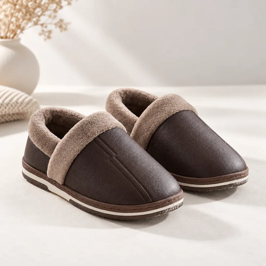 Chausson homme intérieur automne
