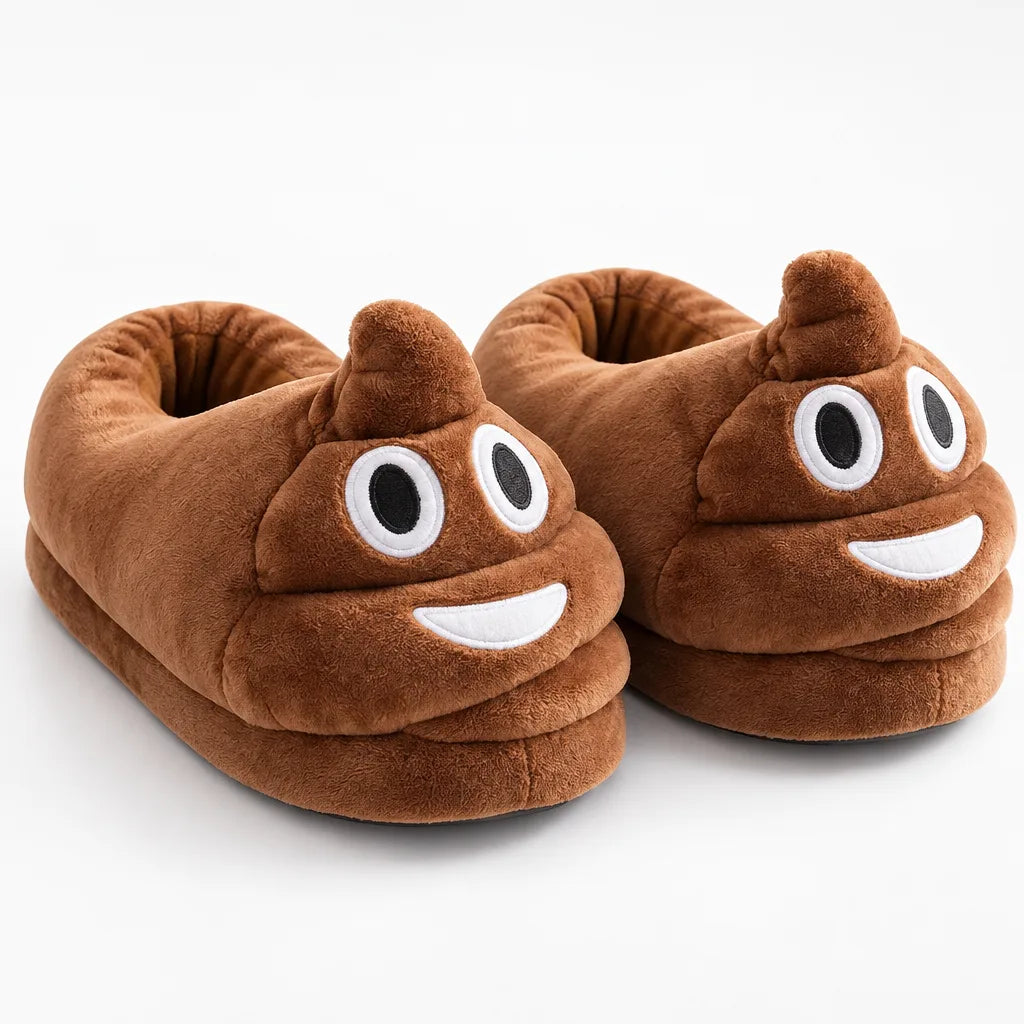 Chausson rigolo caca
