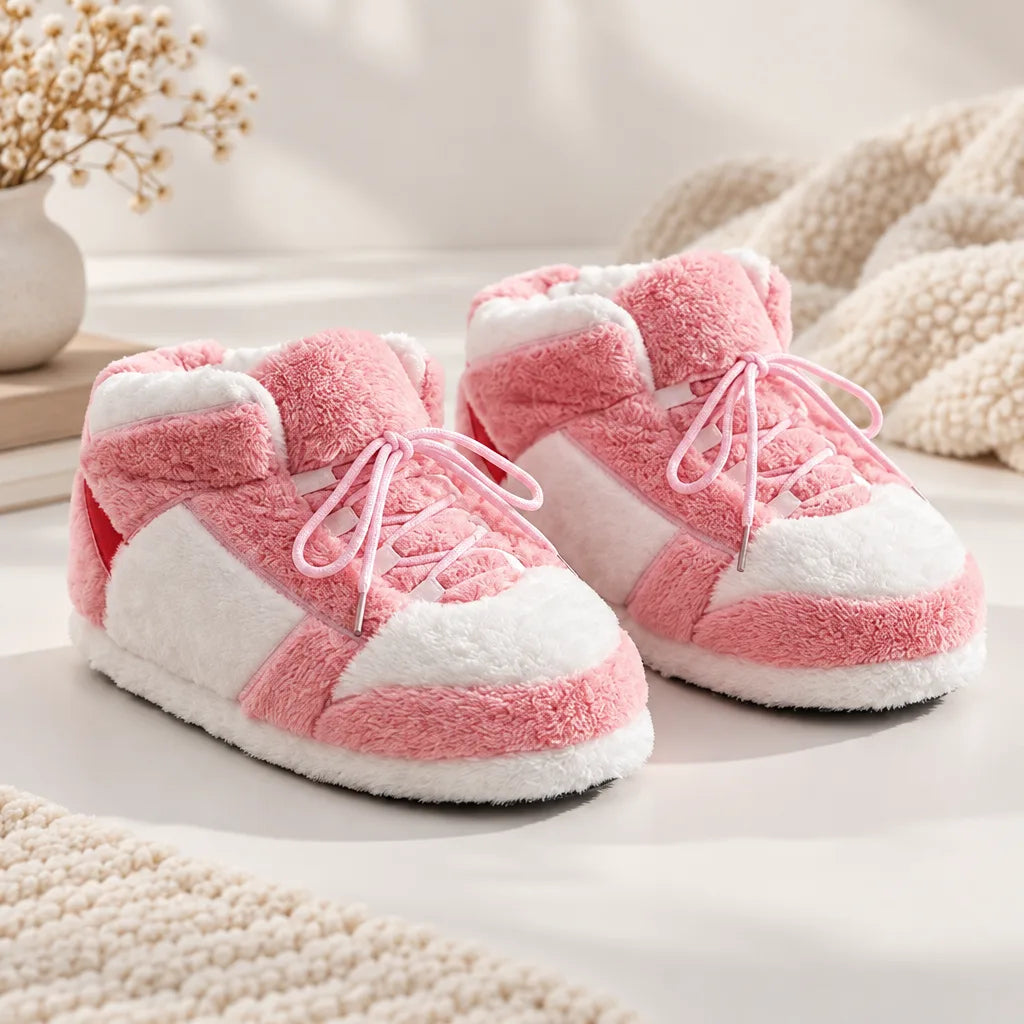 Chausson basket femme