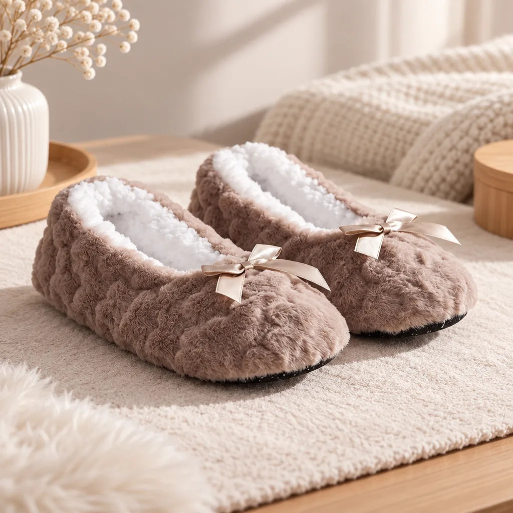 Chausson ballerine femme
