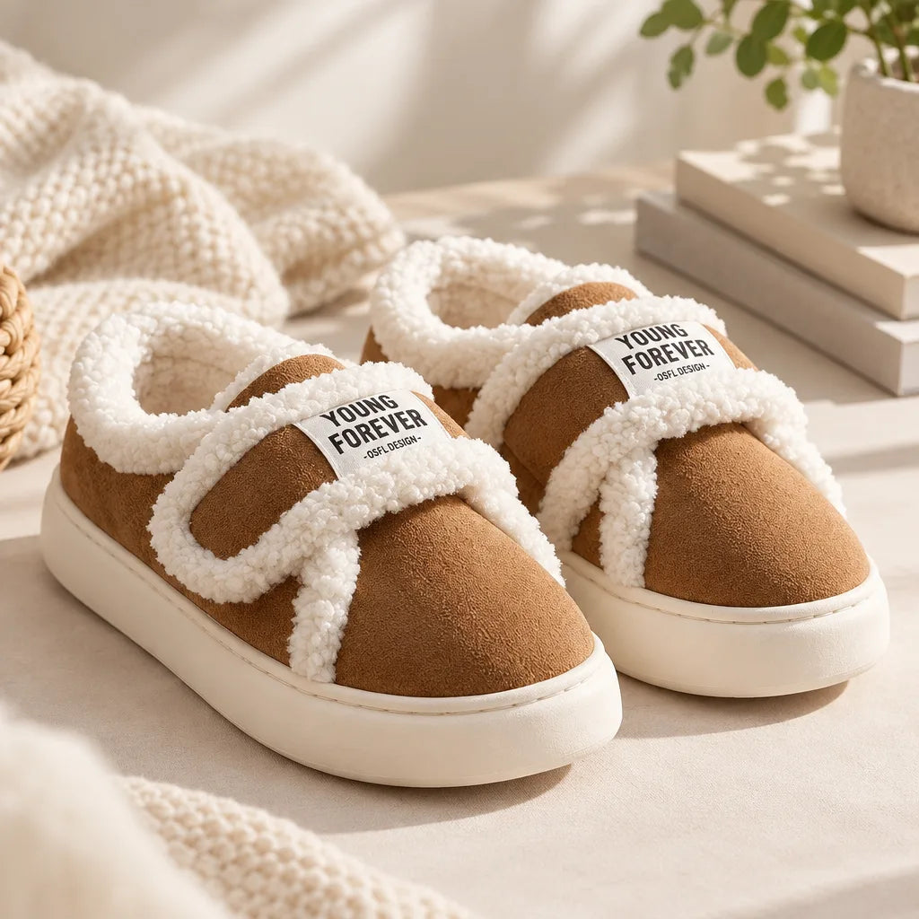 Chausson femme fourré young