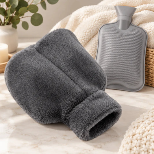 Chausson bouillotte femme