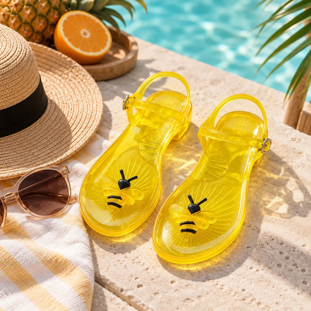 Sandales femme PVC fruitées