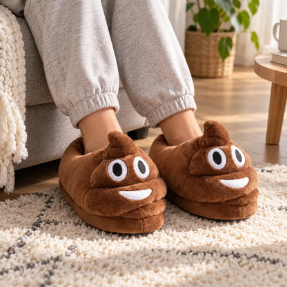 Chausson rigolo caca
