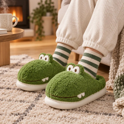 Chausson hiver crocodile