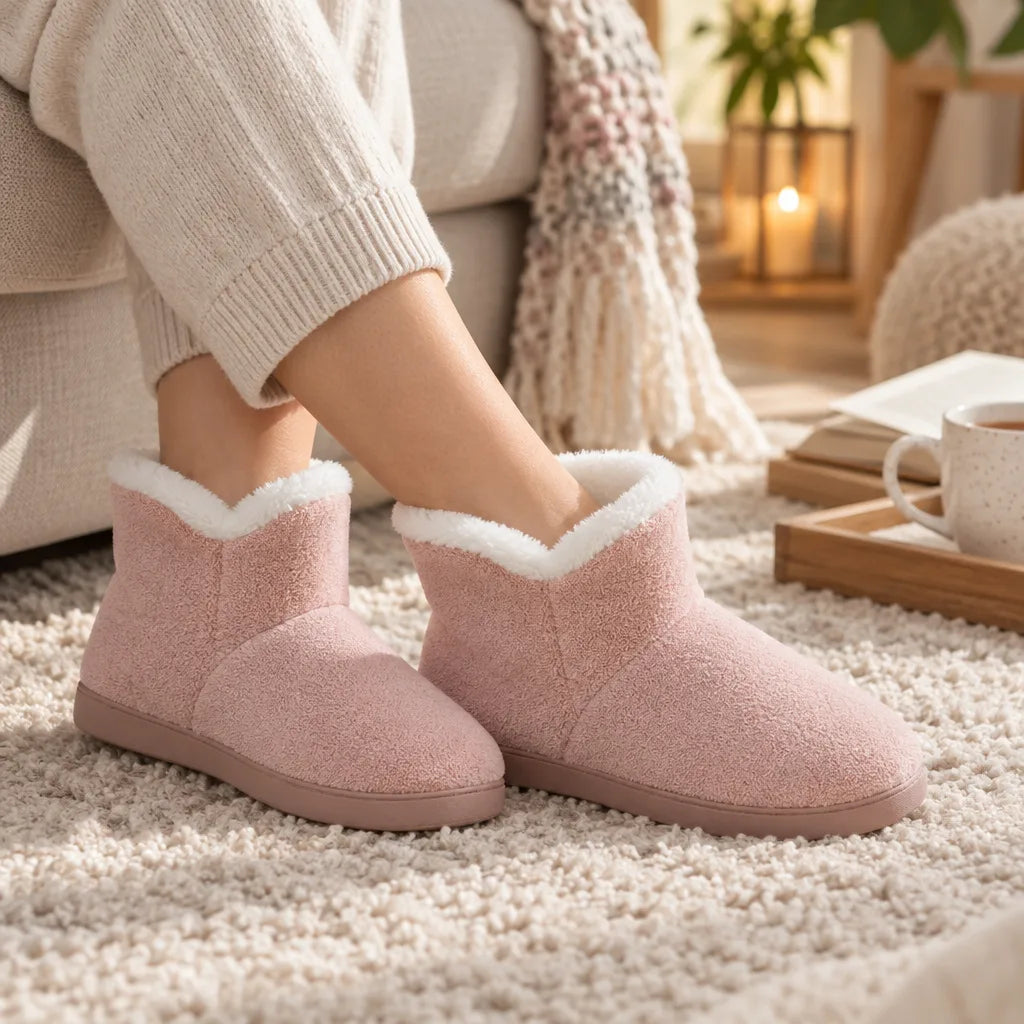 Chausson botte femme