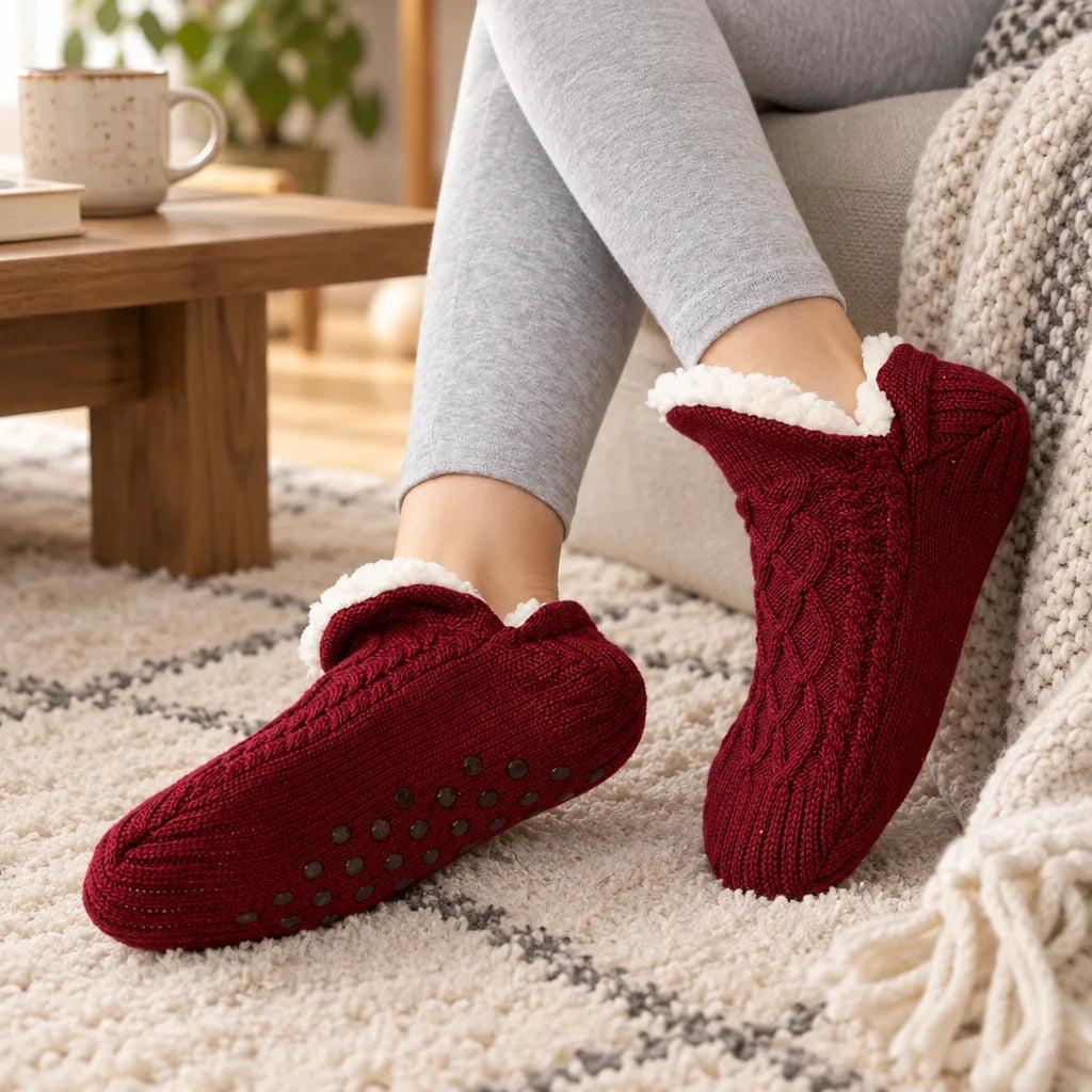 Chausson chaussette antidérapant mixte