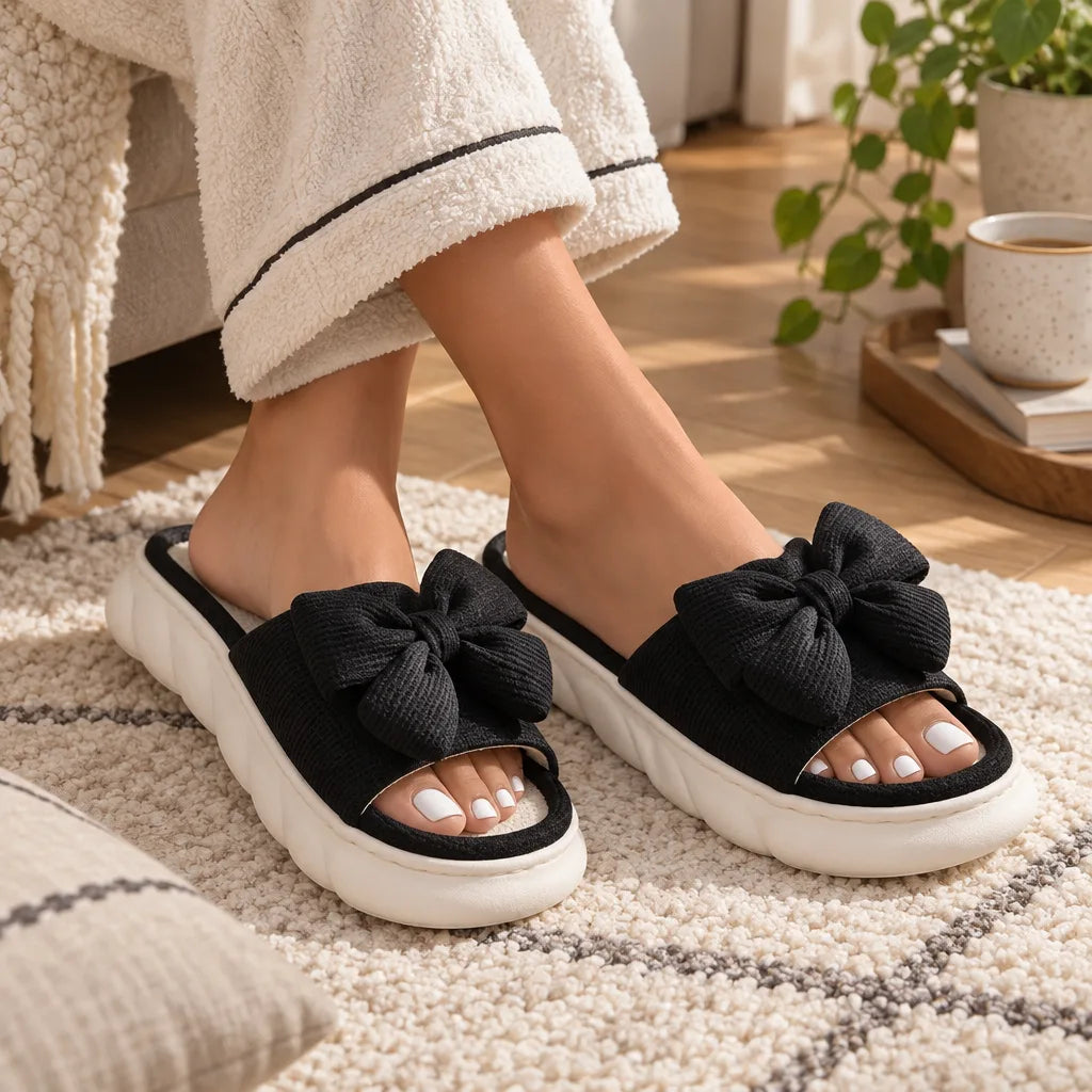 Chausson sandale femme semelle