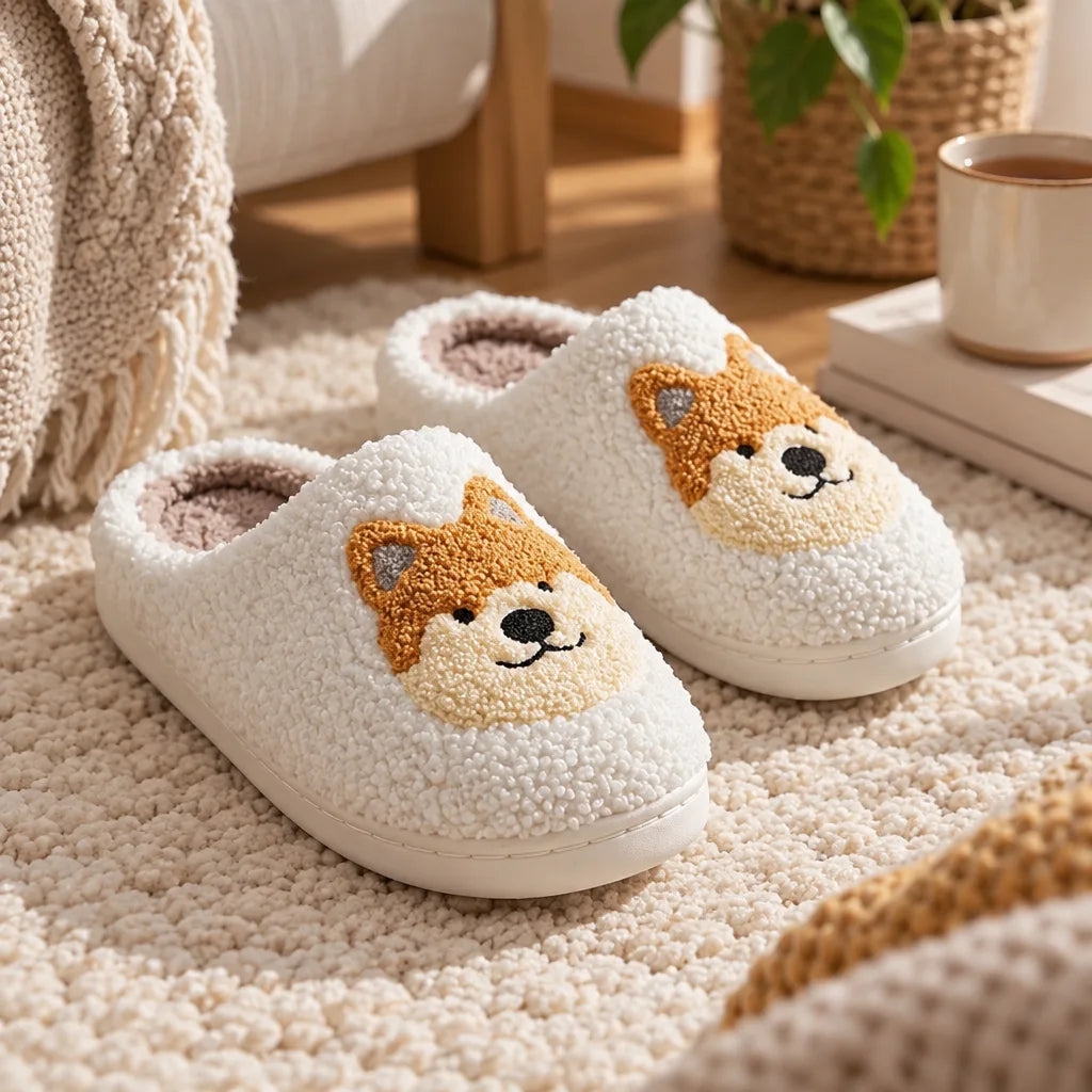 Chausson corgi femme homme