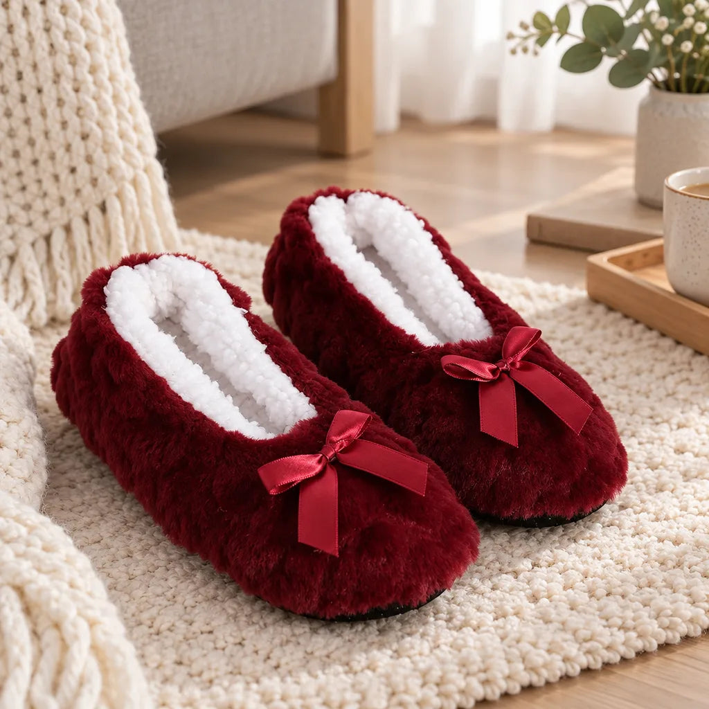 Chausson ballerine femme