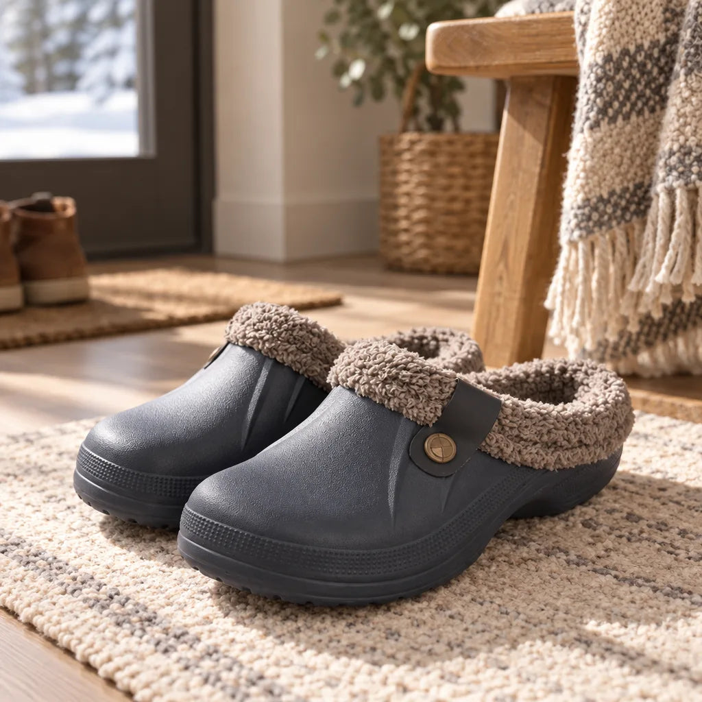 Sabots fourrés homme confort