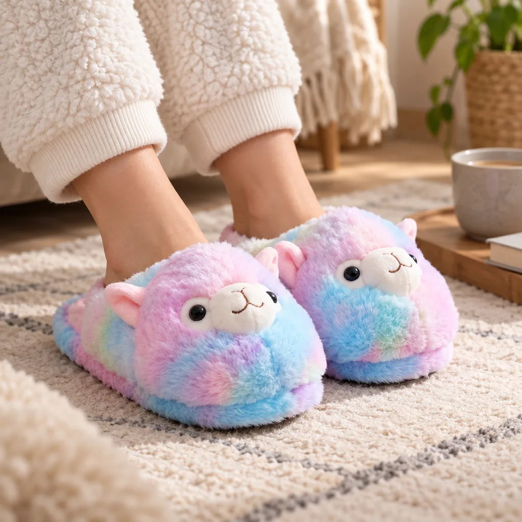 Chausson alpaga femme