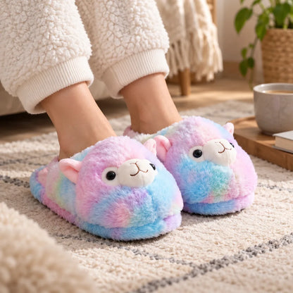 Chausson alpaga femme