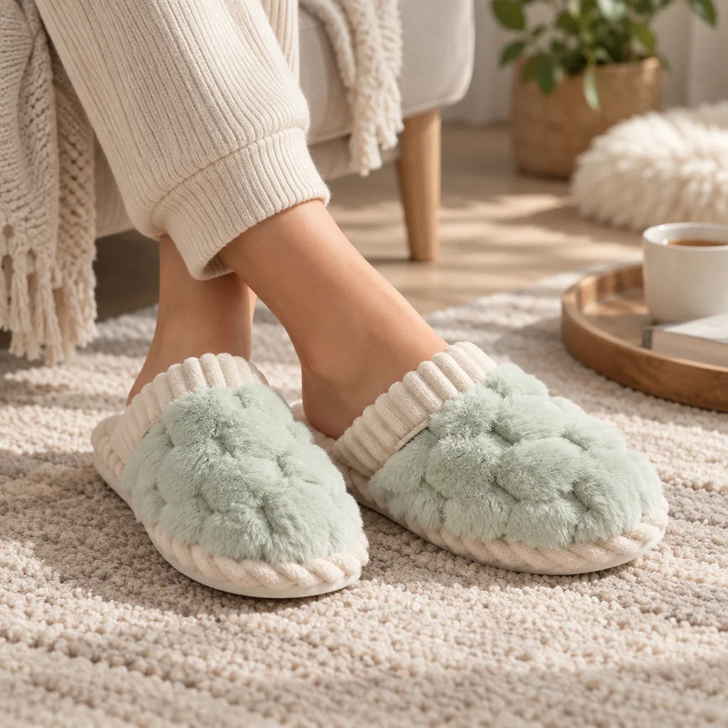 Chausson femme doux