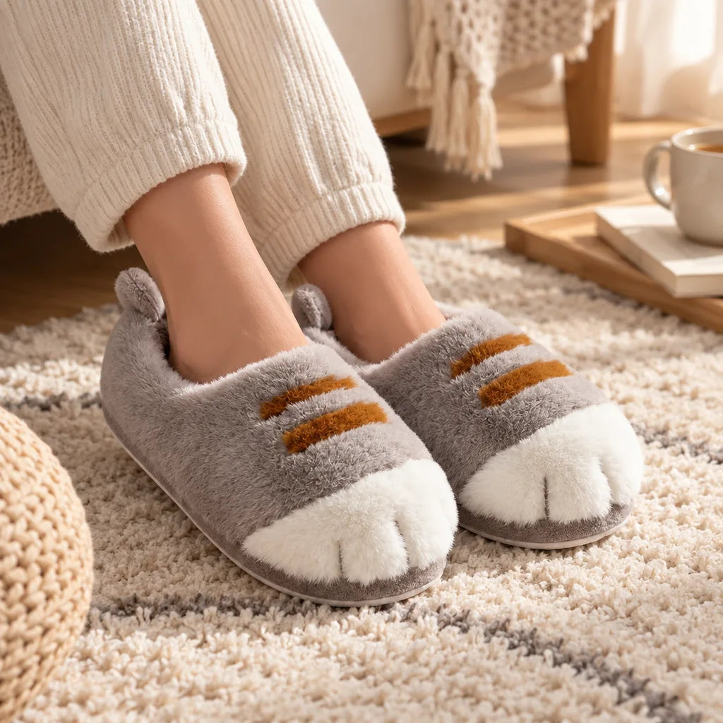 Chausson femme griffes de