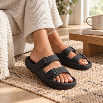 Chausson sandale femme interieur
