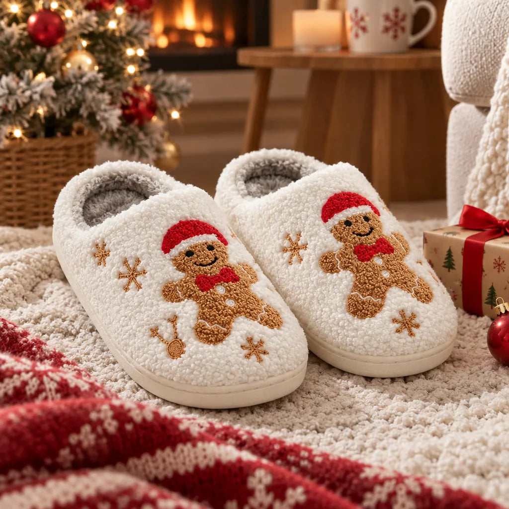 Chausson femme noel