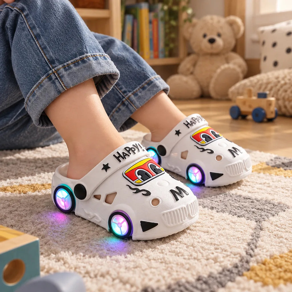 Chausson sandale enfant lumineux