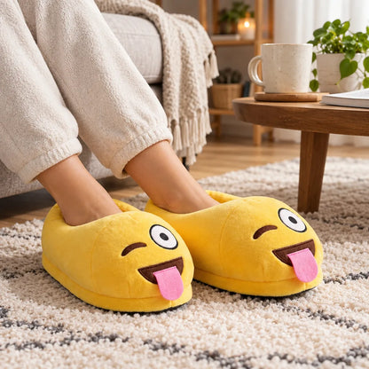 Chausson emoji confortable