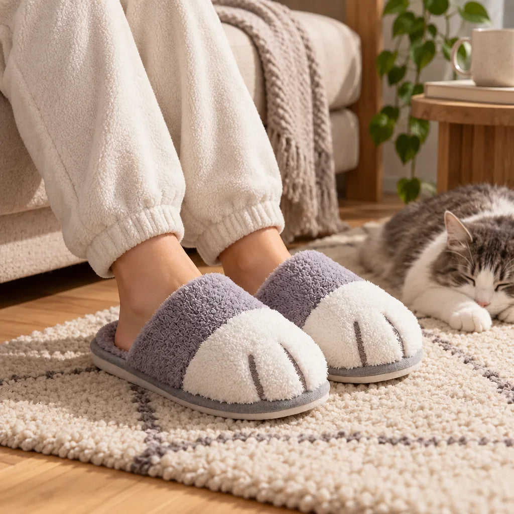 Chausson patte de chat