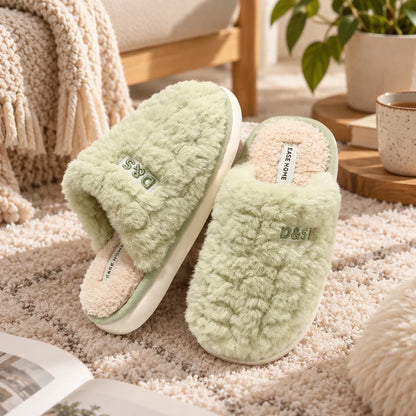 Chausson femme interieur flanelle
