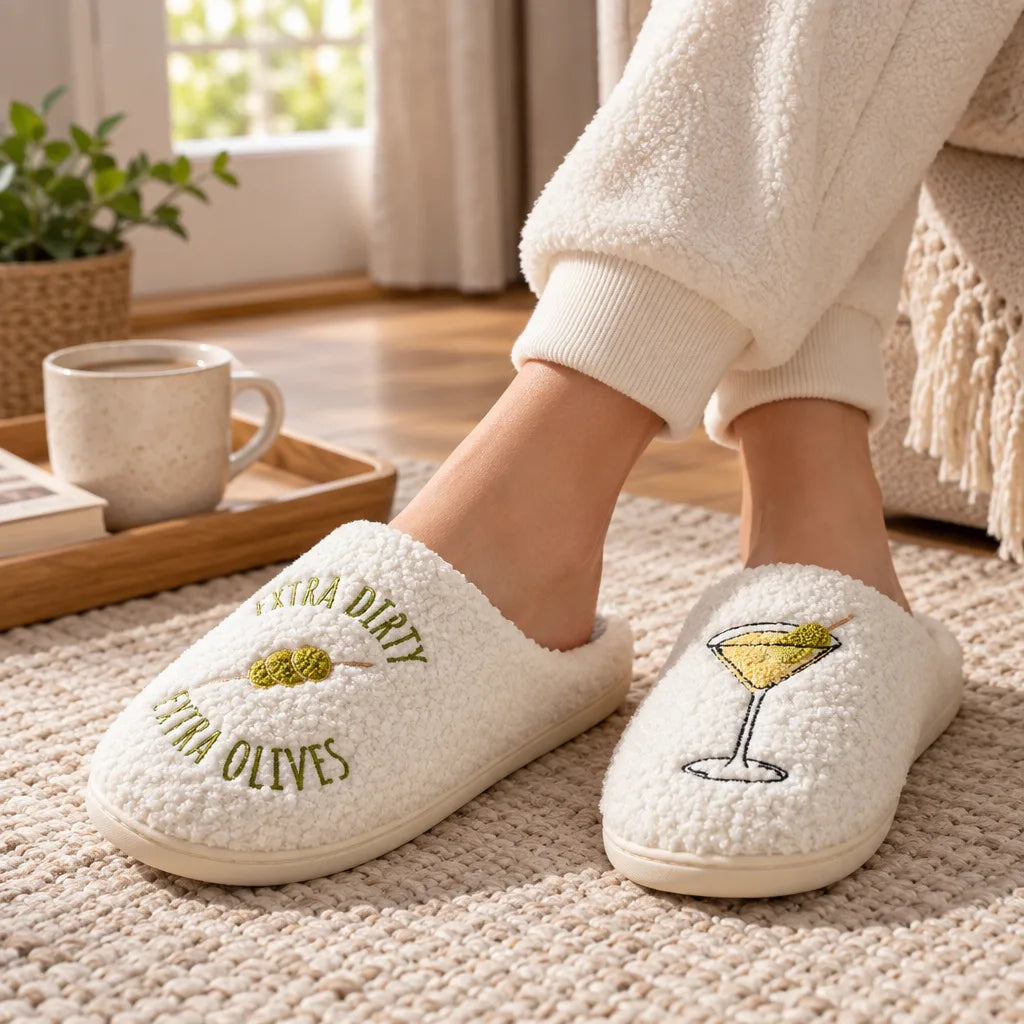 Chausson femme peluche antidérapant