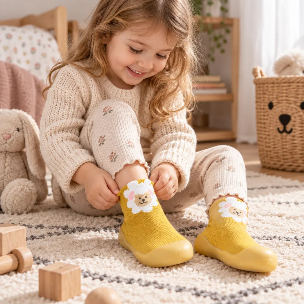 Chausson chaussette enfant motif