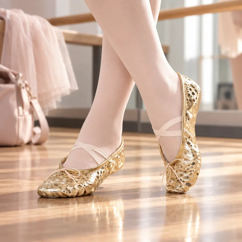 Chaussons de danse ballerine