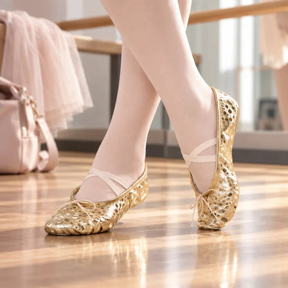 Chaussons de danse ballerine
