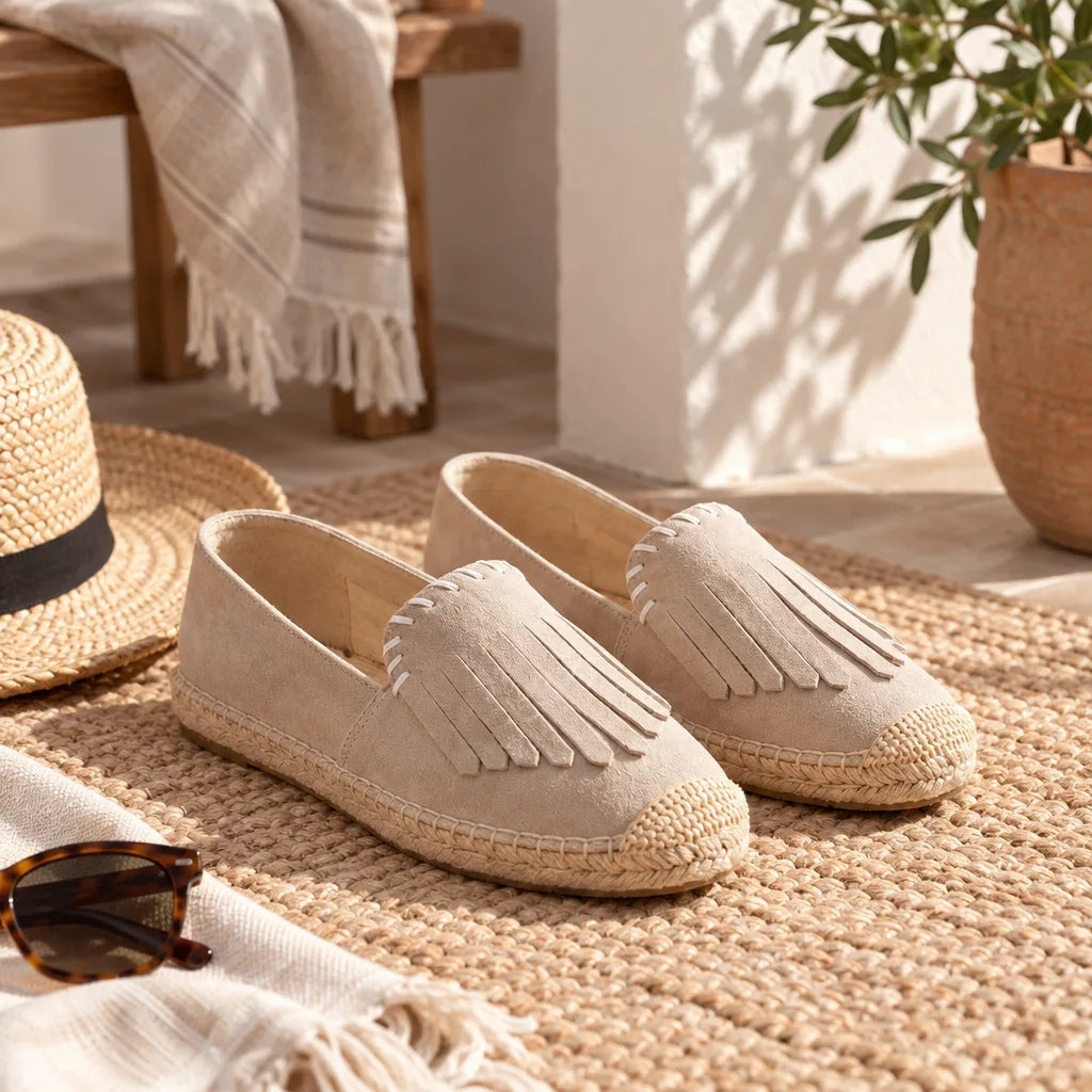 Espadrille femme bohème