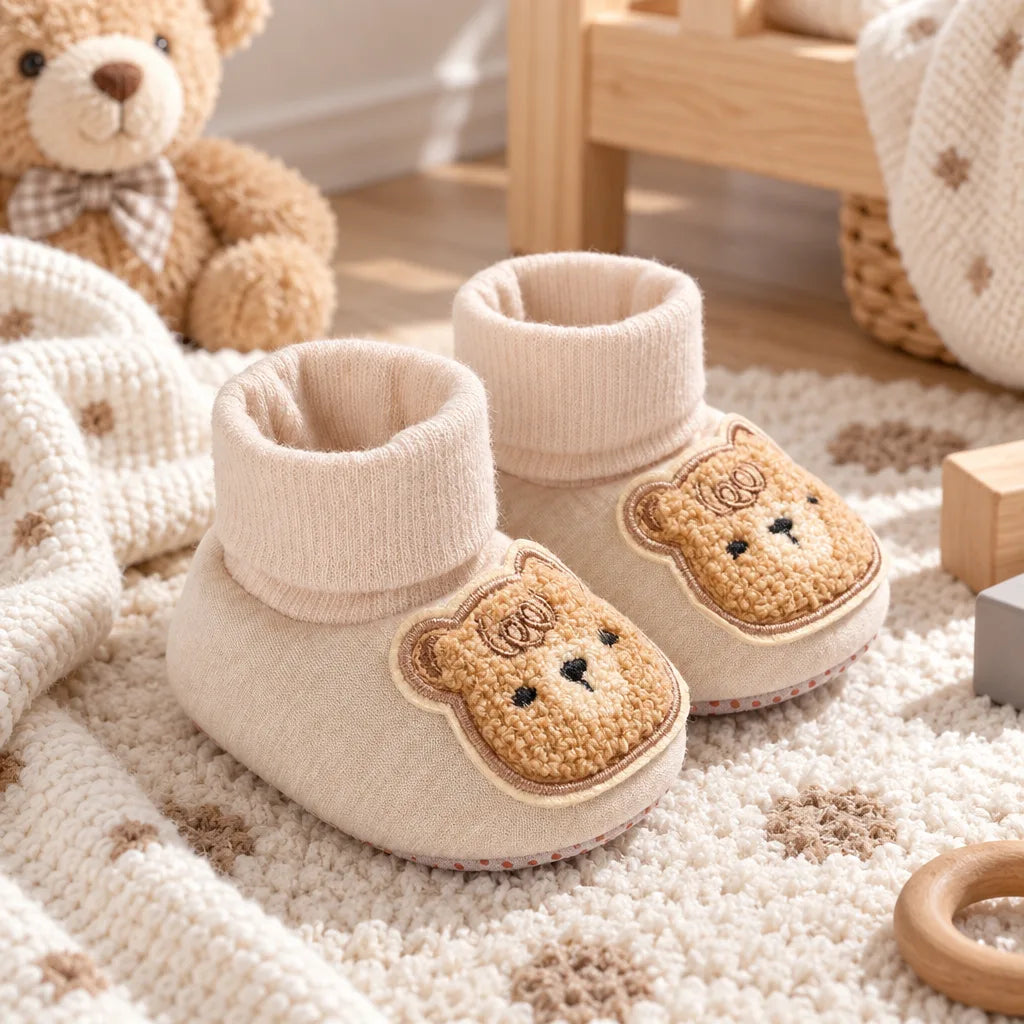Chausson bebe petit ours