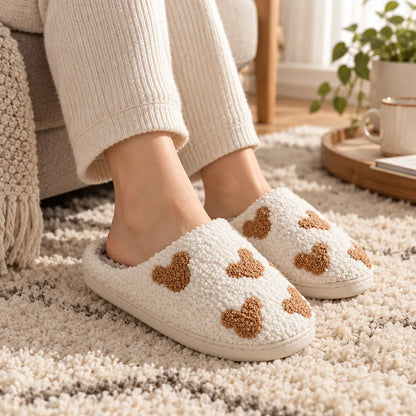 Chausson femme ours miniature