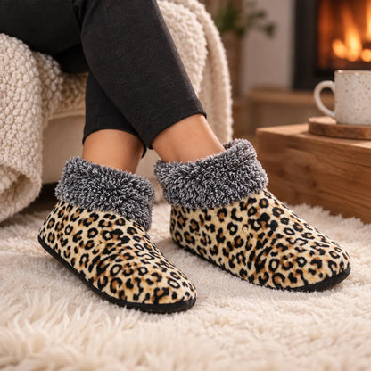 Chausson chaussette femme polaire