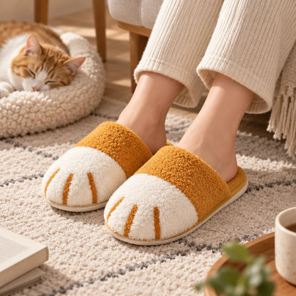 Chausson patte de chat
