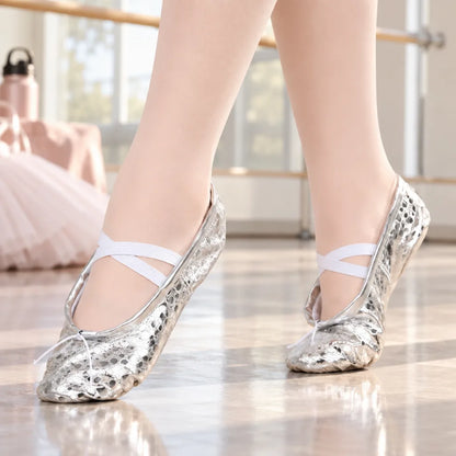 Chaussons de danse ballerine