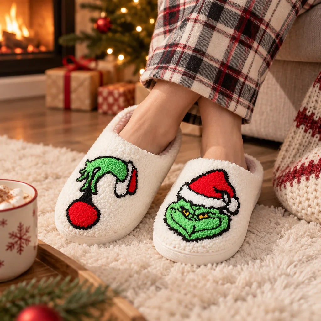 Chausson monstre noel