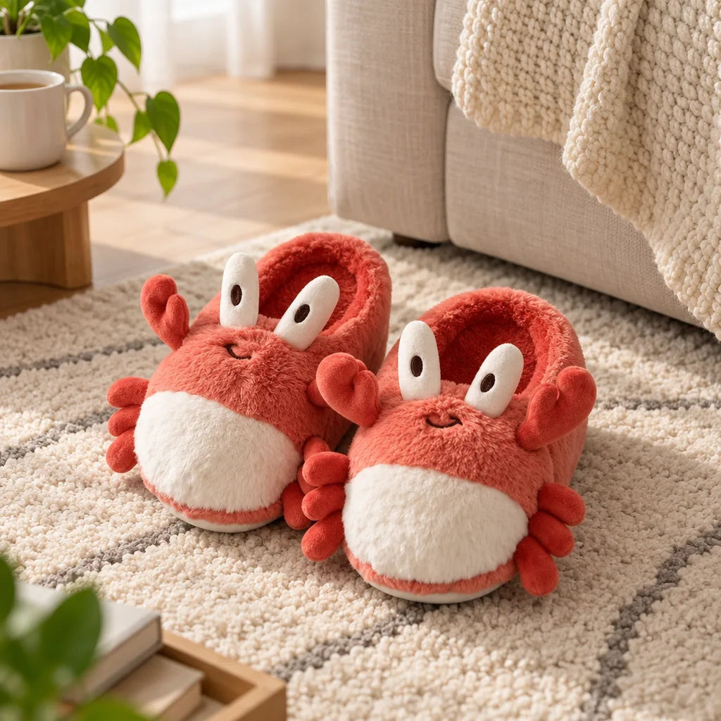 Chausson tête crabe