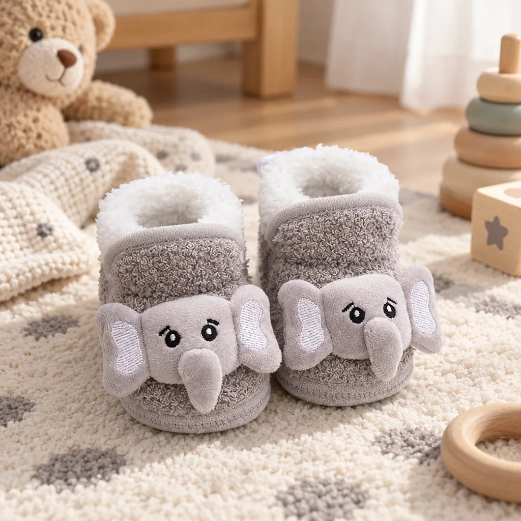 Chausson bebe animal