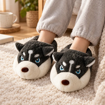 Chausson husky rigolo