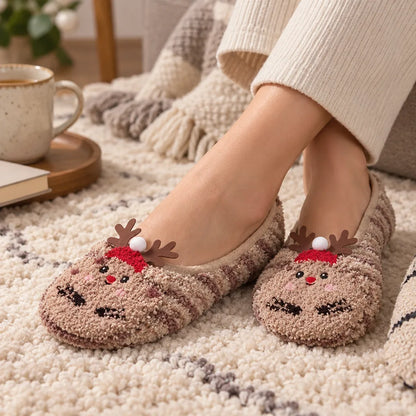 Chausson soquette femme