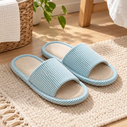 Chaussons sandales coton