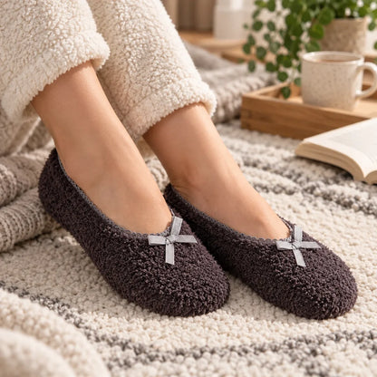 Chausson soquette femme