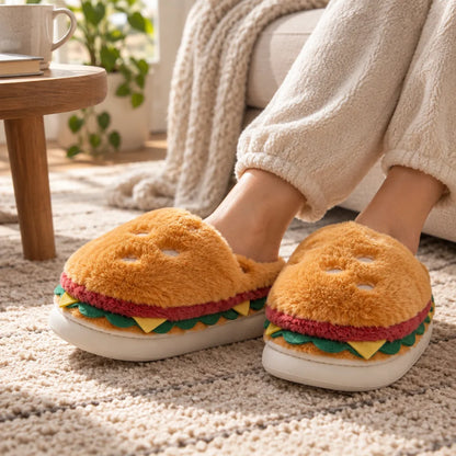 Chausson sandwich peluche