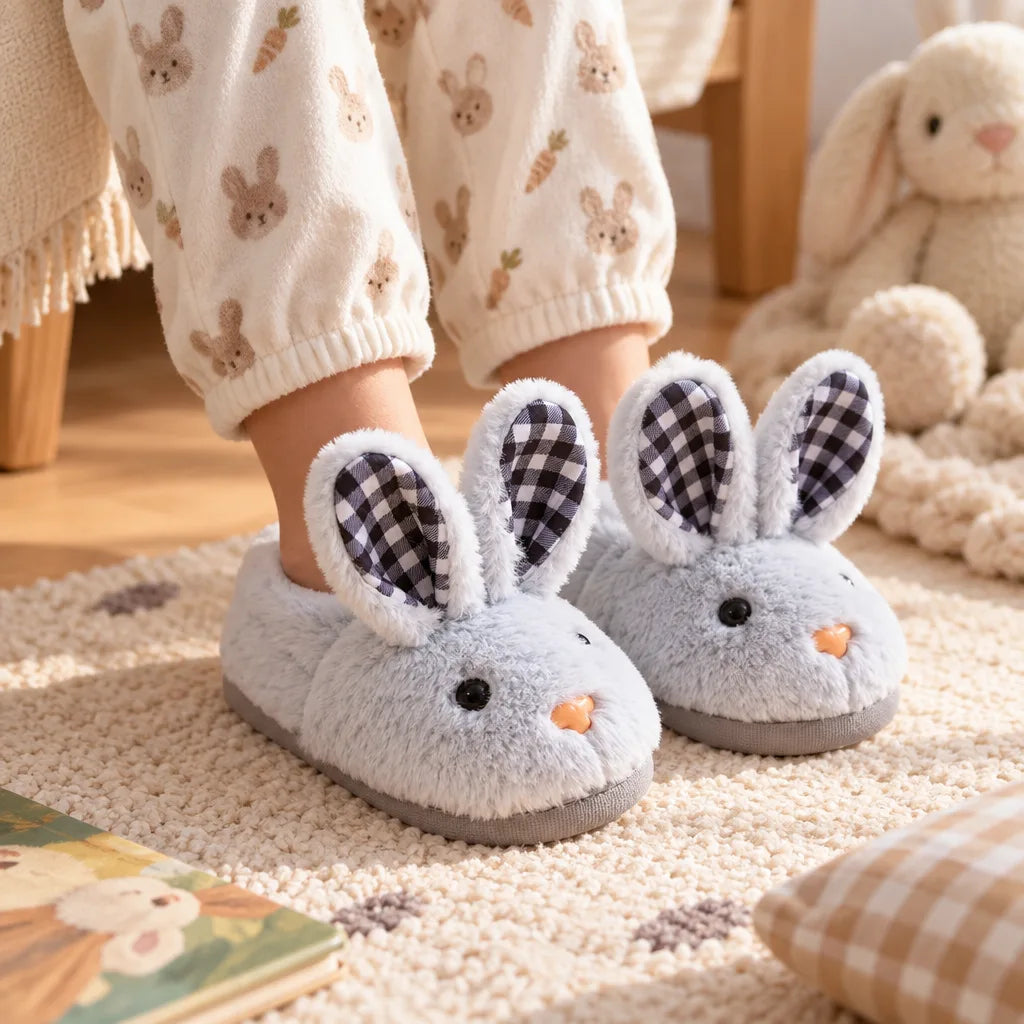 Chausson enfant lapin