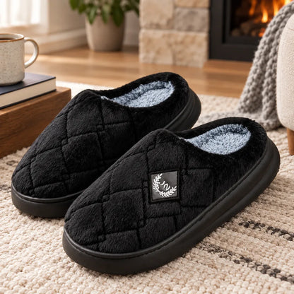 Chausson homme hiver doublé