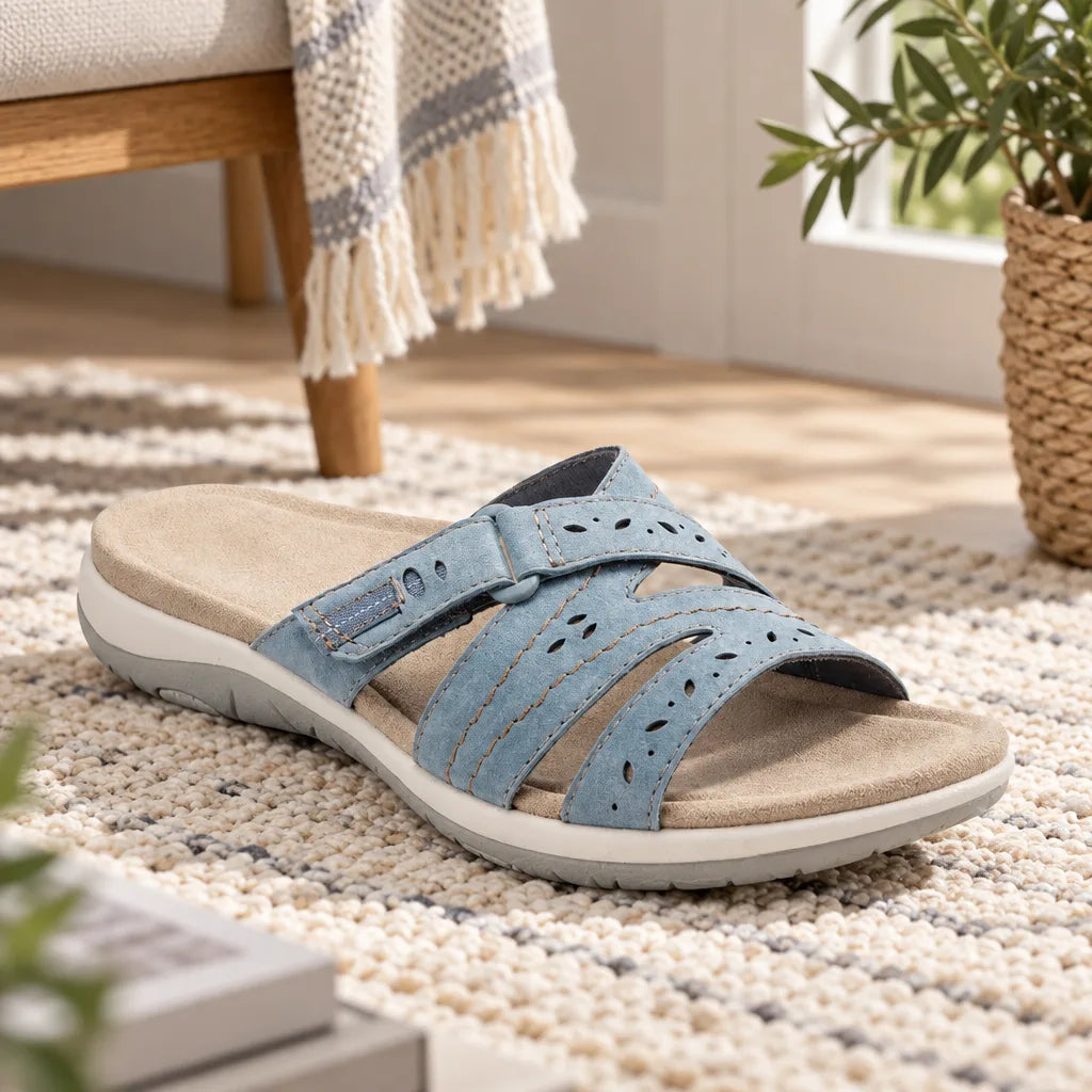 Chaussons orthopédiques confortables femme